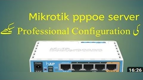 How to configure pppoe server in mikrotik router in Urdu 2023 @Digitalmediait