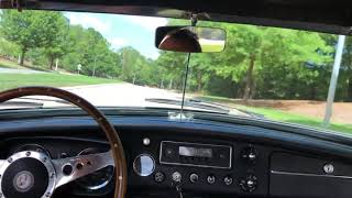 1967 MG MGB Driving