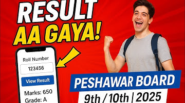 BISE Peshawar 10th Class Result 2025 | Peshawar Board Result Live Check by Roll Number