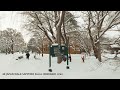 4K Japan Walk Snowy Sapporo Station to Hokkaido University雪の札幌駅から北海道大学を歩く