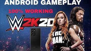 ⚡ WWE 2K20 Mobile Download | Ultra Realistic Graphics | 100% Working 