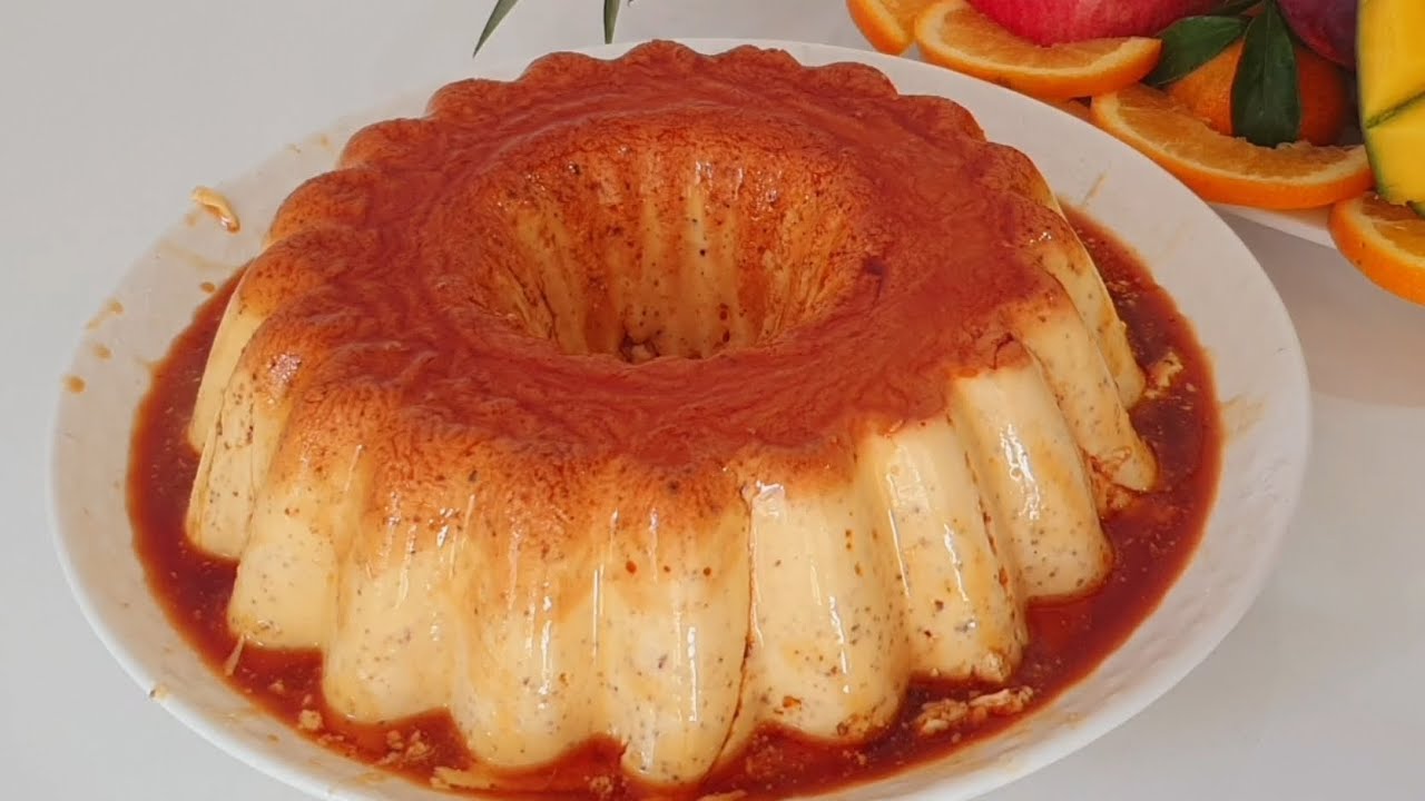 Flan sans four,la recette à tester👌