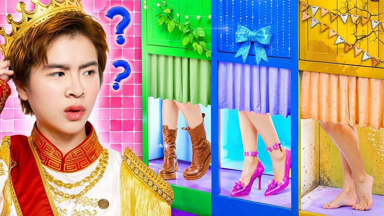 Фальшивая Принцесса Против Настоящей Принцессы На Королевском Балу! Не Выбирай Неправильную Золушку