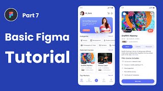Information Part 7: Online Learning App UI UX Design Tutorial (Homepage, notifications, categories) News