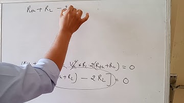 3EE4-05, ECA, Unit-1, Lec-5, Maximum Power Transfer Theorem by Parshant Tyagi