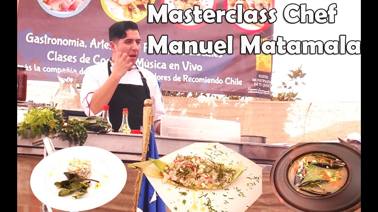 FERIA GASTRONOMICA PARTE 1, MASTERCLASS CHEF MANUEL MATAMALA - SuperSoacker95