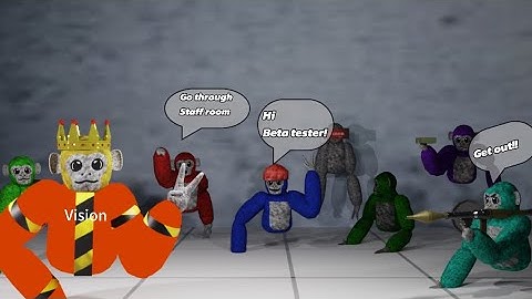 Trolling with BETA TESTER in SCARY BABOON! (Part 2) 