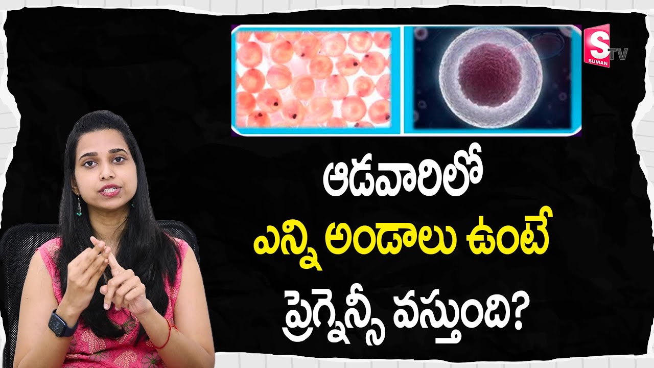 ఆడవారిలో ఎన్ని అండాలు ఉంటే ప్రెగ్నెన్సీ వస్తుంది?Dr. Shruthi Eggs Count On Natural Pregnancy|SumanTV