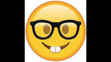 Thumbnail of Nerd emoji meme