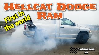 Dodge Ram Hellcat Supercharger - FIRST IN THE WORLD!