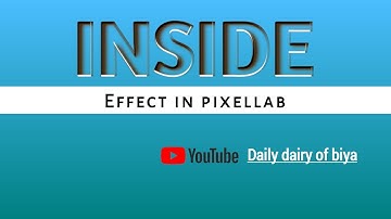 100% Editable PLP file | Inside Text Effect InPixellab | Text Effect Plp | @Dailydiaryofbiya #how
