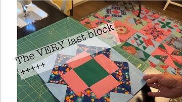 The LAST block! Make a sampler quilt | FRIENDLY sampler quilt | simple sewing