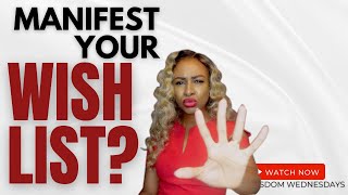 Have you reduced Jesus to a Wish List Manifester? Who else is God to you? - Wisdom Wednesdays