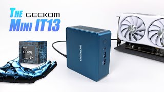 Small Foot Print Big Power i9 Mini PC GEEKOM Mini IT13 Hands On Review