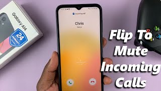 Samsung Galaxy A14: How To Enable 'Flip To Mute' Incoming Calls