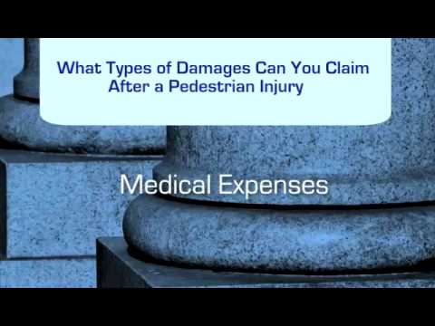 Damages You Can Claim After a Pedestrian Accident