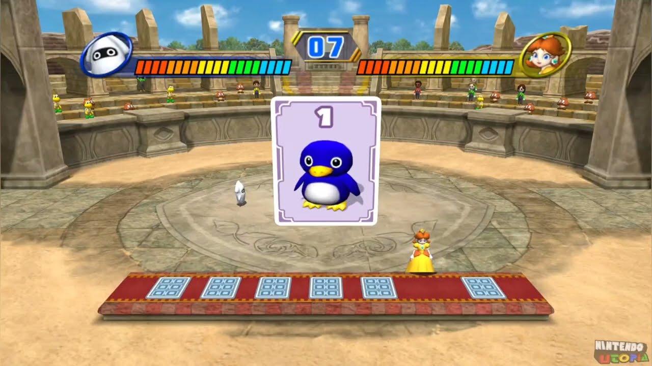 Mario Party 8 All Cards On Blooper