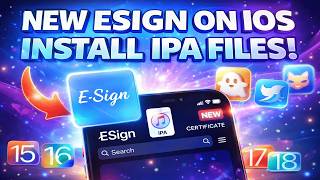 [NEW] Install ESign and IPA Files on iPhone &amp; iPad NO Jailbreak/PC | Install IPA Files on iOS 15 -26