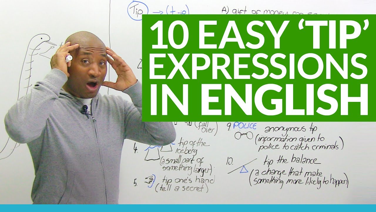 10 "TIP" Expressions in English