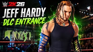 WWE 2K26 Jeff Hardy DLC Entrance | Insane Graphics! 🤯 WWE 2K26 Jeff Hardy DLC Entrance | Insane Graphics! 🤯