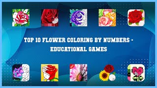 Top 10 Flower Coloring By Numbers Android App screenshot 5