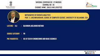 Lec 23 : Maximum likelihood method