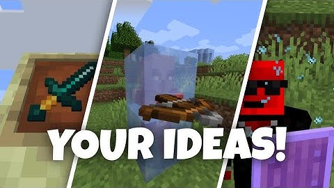 Making YOUR IDEAS into datapacks! - Minecraft (ft. Vavmen16)