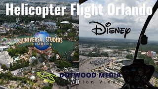 Maxflight Helicopter Tour - Flight above Disney World Orlando, SeaWorld & Universal Studio’s!! 😍