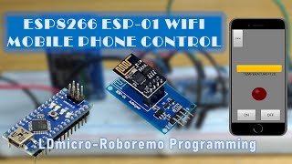 ESP8266 ESP01 वाईफ़ाई-यूएआरटी | एलडीमाइक्रो-रोबोरेमो प्रोग्रामिंग screenshot 2