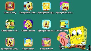 All SpongeBob Apk Android Games: Sponge on the Run,Get Cooking NETFLIX,Diner Dash,Game Frenzy screenshot 5