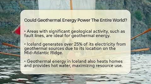 Could Geothermal Energy Power The Entire World? - Unmapping Scandinavia
