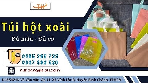 Bao giá thị trường túi hột xoài các loại | Bịch hột xoài