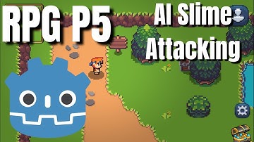 Make an Action RPG in Godot 3.5 / Code Along P5 (Getting the slime to follow player)  - Godot Engine