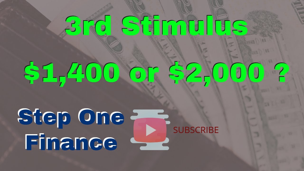 3rd Stimulus Check !? - YouTube