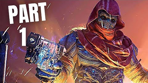 OUTRIDERS PS4 Walkthrough Gameplay Part 1 - PROLOGUE (FULL DEMO)