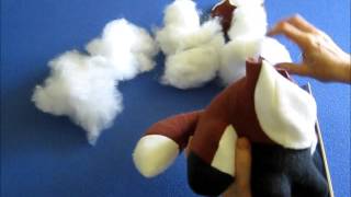 How to Stuff a Toy made using stretchy Fabric screenshot 5