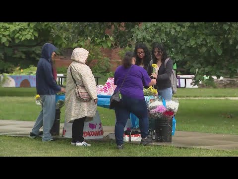 Mood somber at Schurz High School following shooting outside