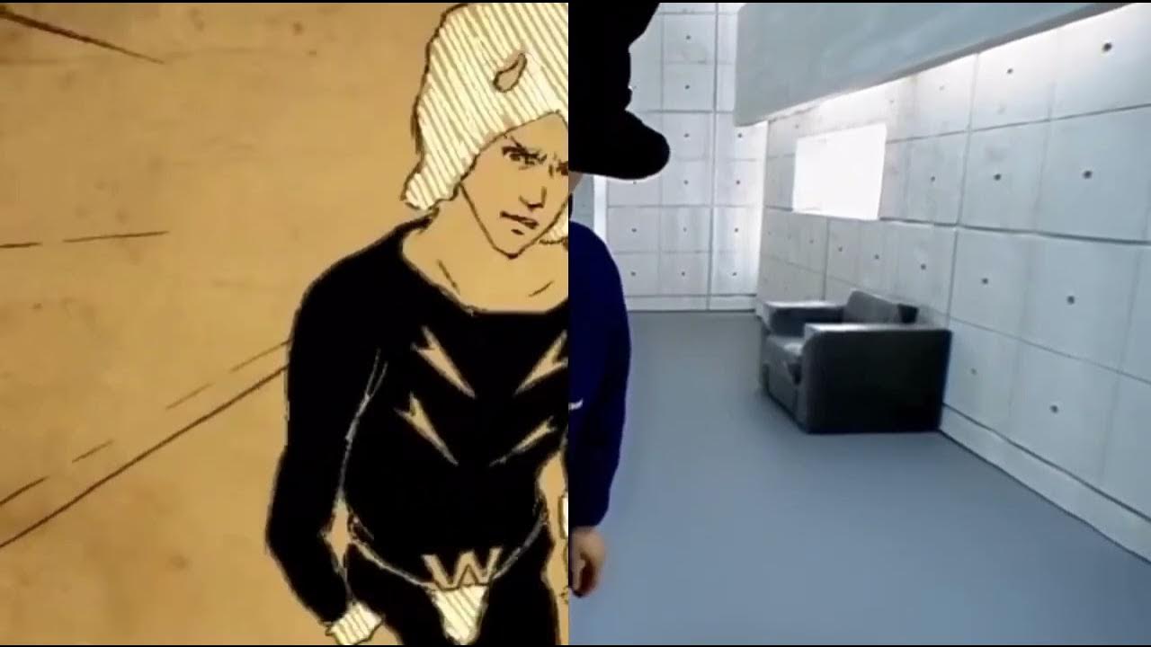 Virtual insanity Real and Jojo ver intersected side by side YouTube