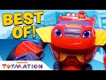 Blaze Robot Power & More Blaze Toy Adventures! | Toymation