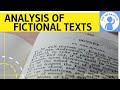 Analysis of fictional texts - Fiktionale Texte in Englisch analysieren - Aufbau, Steps & Struktur