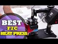 Best F2C Heat Press Review in 2021 | Swing-Away Digital Heat Press Machine