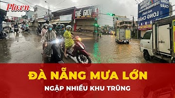 Lũ lớn bao phủ nhiều khu vực trũng thấp tại Đà Nẵng | Tin nhanh