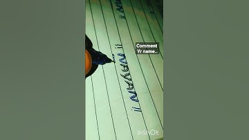 write the name Nayan..(comment yr name)