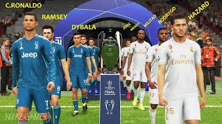 Real Madrid vs Juventus | Final UEFA Champions League | Ronaldo vs Hazard | PES 2019 Gameplay PC