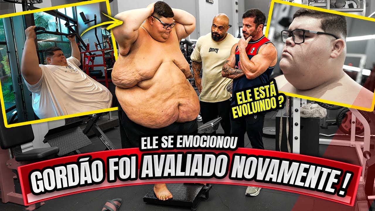 GORDÃO DA XJ VOLTOU E FOI AVALIADO - ELE GANHOU PESO ? VAI CONSEGUIR ...