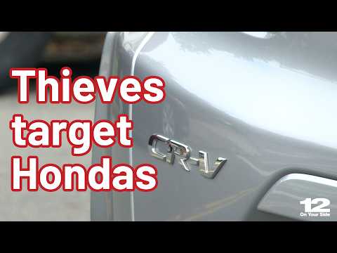 Thieves target Hondas again