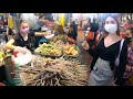 Cambodian STREET FOOD TOUR 2022, Yummy yummy food, walking BKK market in Phnom Penh