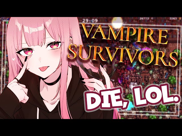 【VAMPIRE SURVIVORS】I'm Literally Death, TRY Me.のサムネイル