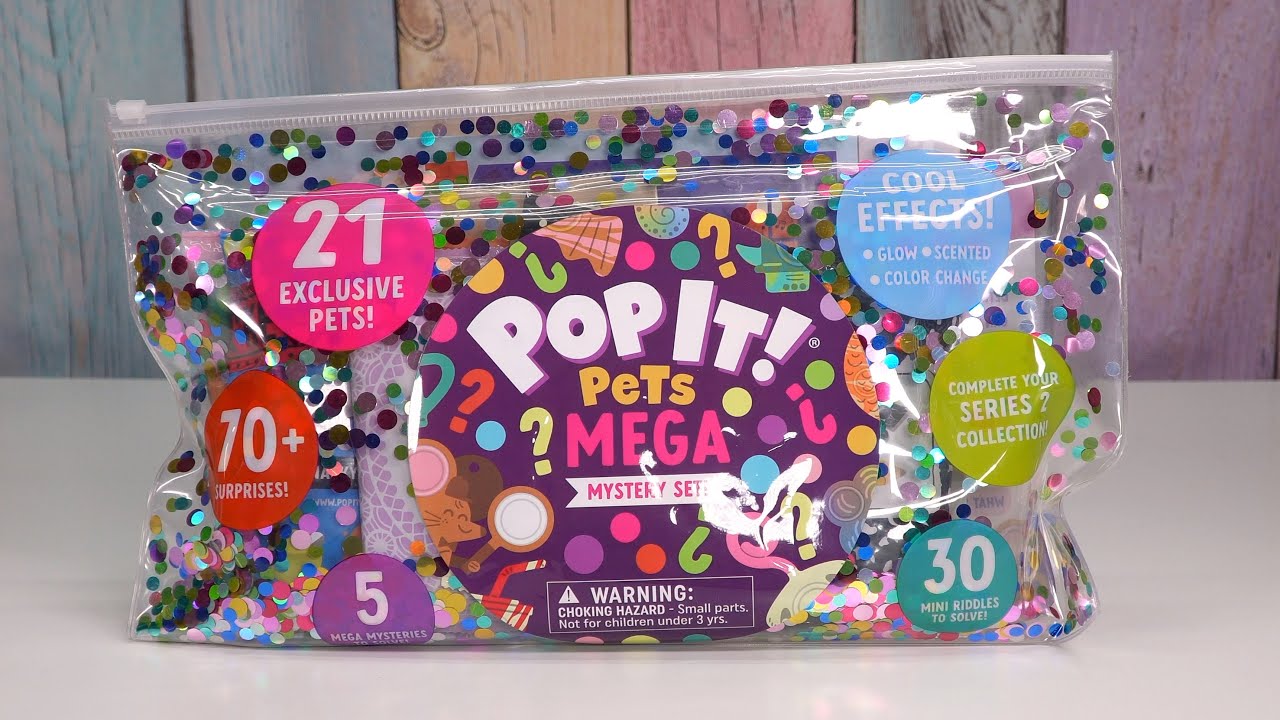 Pop It! Pets Mega Mystery Set 