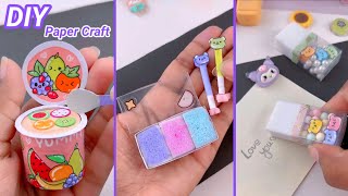 Easy Craft Ideas / DIY Miniature Crafts Idea / school hacks / mini craft / how to make / paper craft